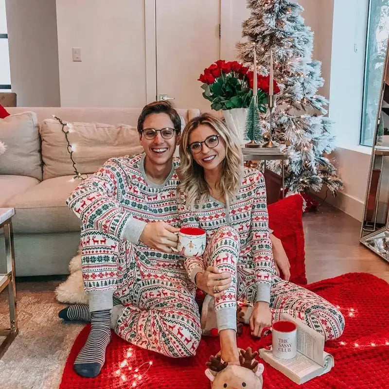 Family Matching Christmas Pajamas Set GLR SHOPPING