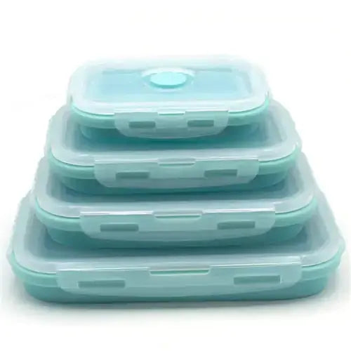 Silicone Rectangle Lunch Box Set GLR SHOPPING