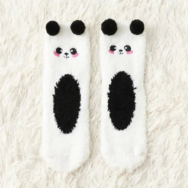 Women's  Fuzzy Socks Winter Warm Fleece GLR SHOPPING