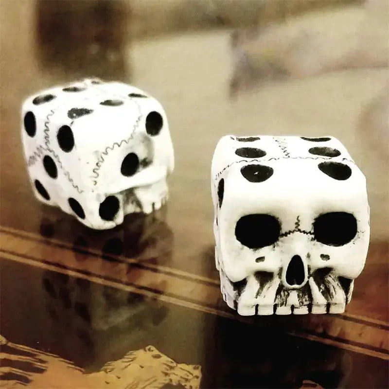 1Pcs 6-Sided Skull Dice GLR SHOPPING