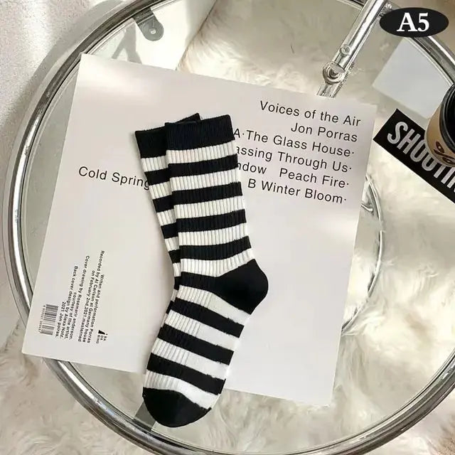 Women Tie-dye Middle Tube Socks GLR SHOPPING