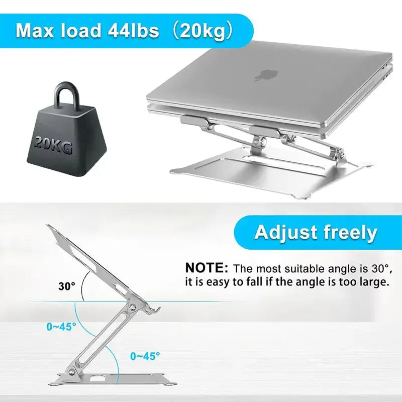 Folding Adjustable Laptop Stand GLR SHOPPING