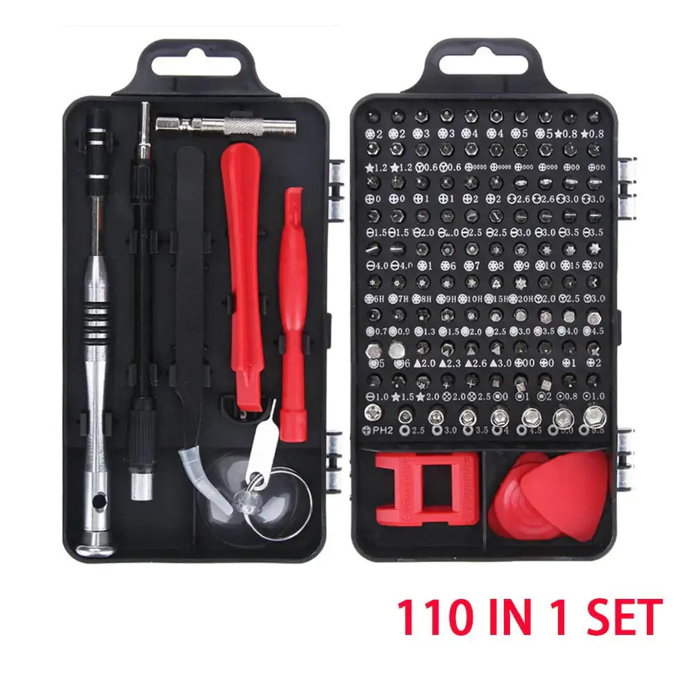 115-in-1 Precision Screwdriver Set for Mobile Phone and Watch Repair GLR SHOPPING