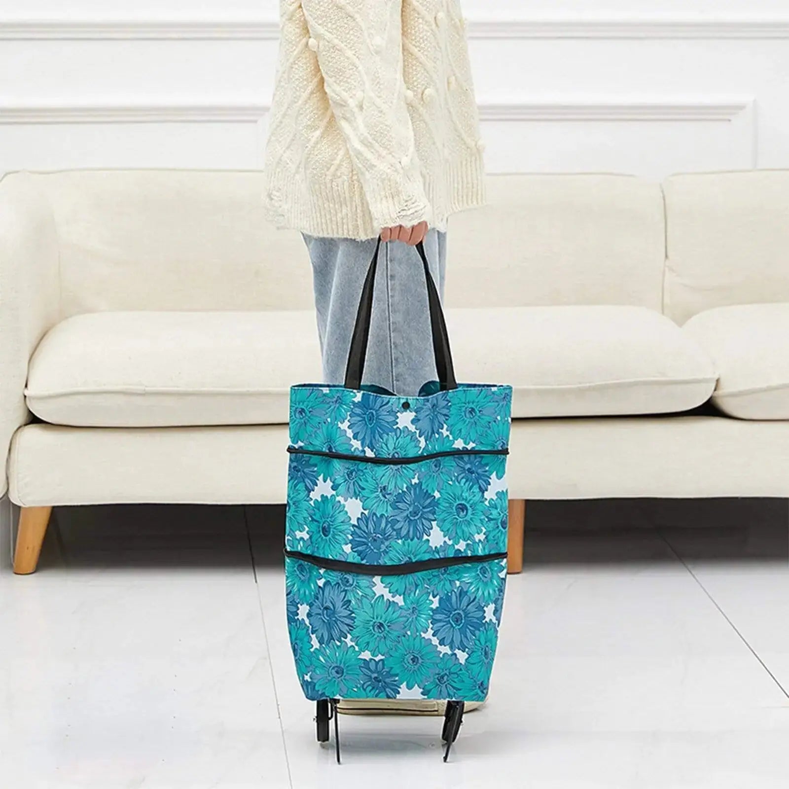 Shopping Bag with Wheels GLR SHOPPING