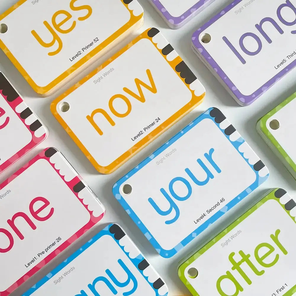 Sight Words Flashcards GLR SHOPPING