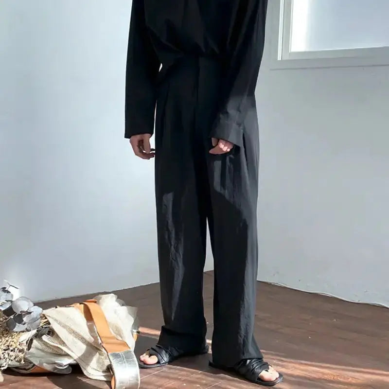 VG Linen Drape Pants GLR SHOPPING