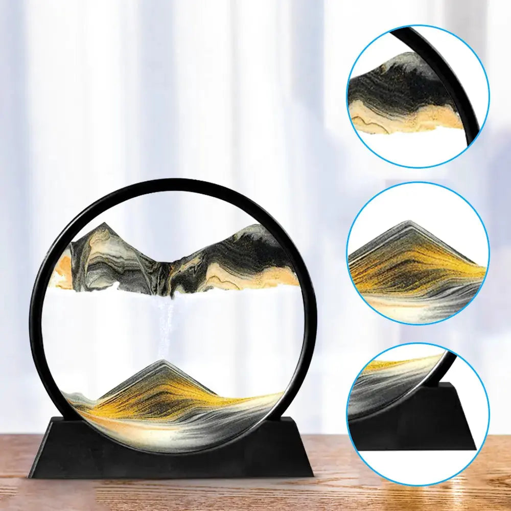 3D Hourglass Deep Sea Sandscape In Motion GLR SHOPPING