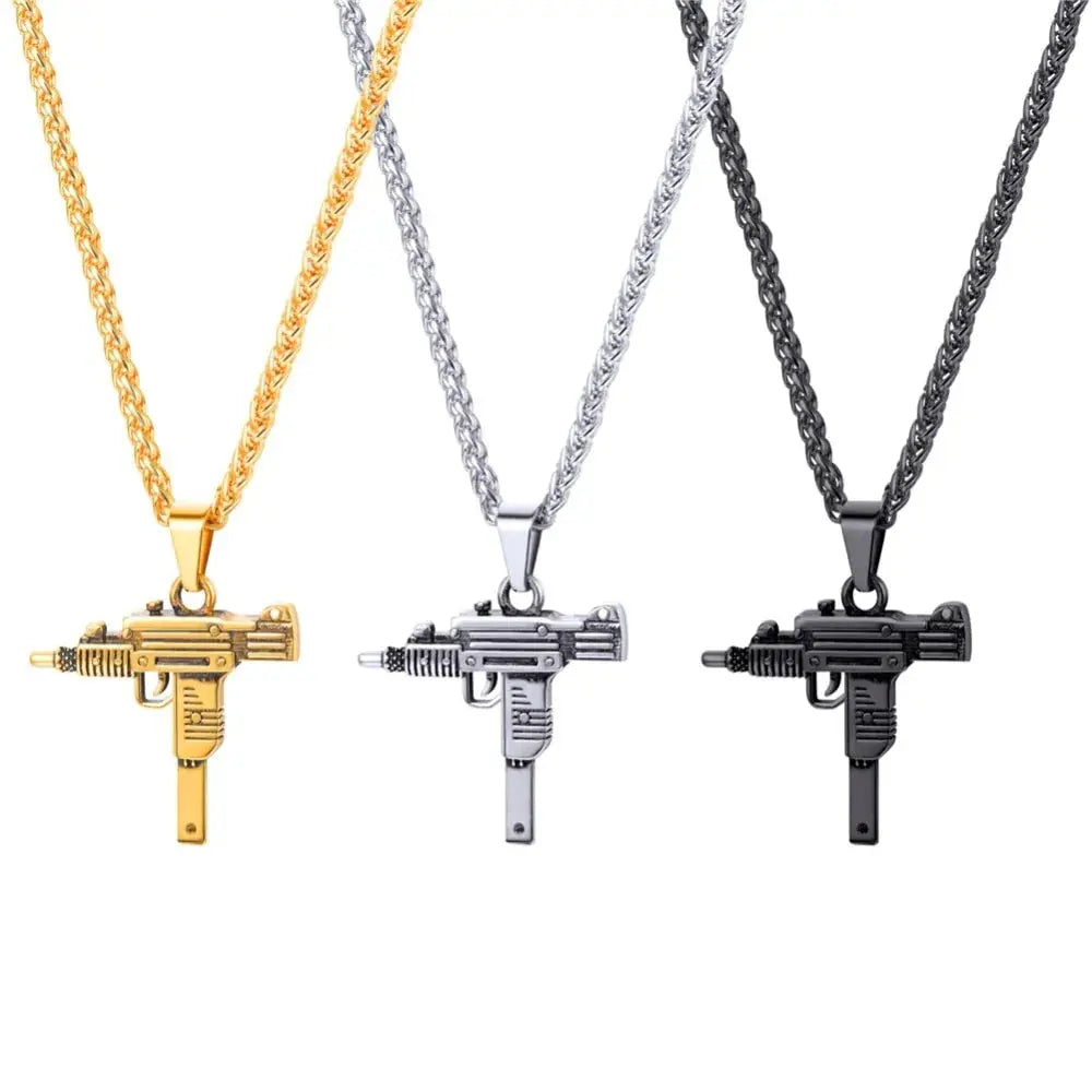 Gun Necklace GLR SHOPPING