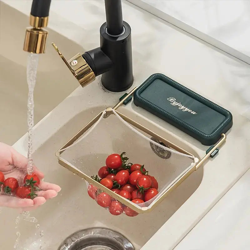 Kitchen Sink Strainer Rack GLR SHOPPING