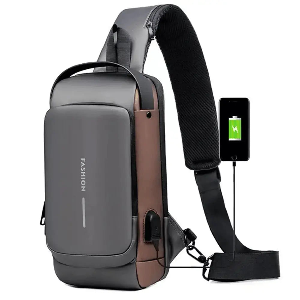 Shoulder bag with USB charging GLR SHOPPING