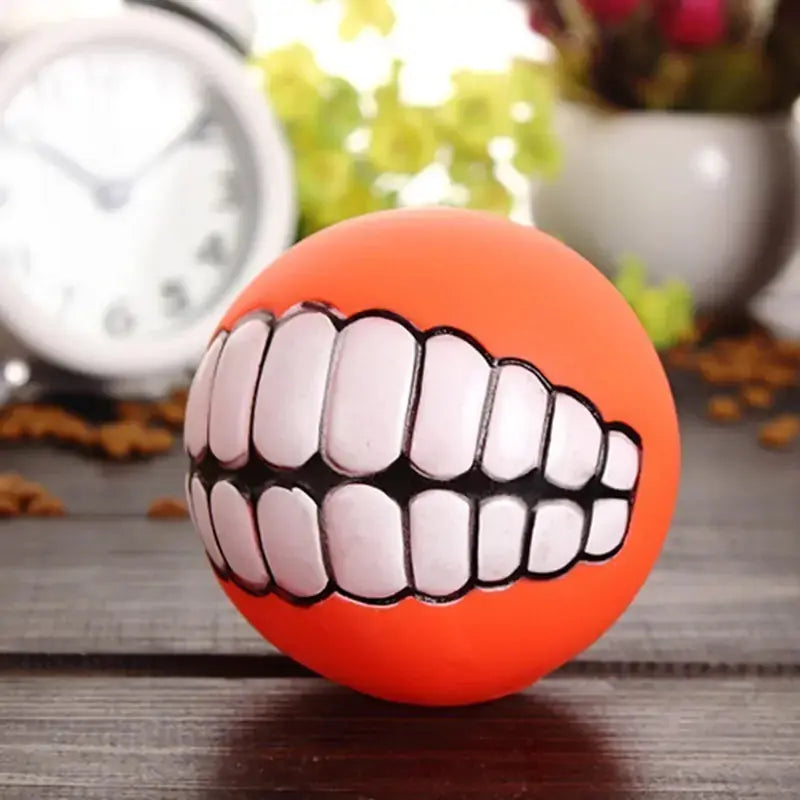 Pet Ball Teeth Silicon Chew Toys for Large Breeds GLR SHOPPING