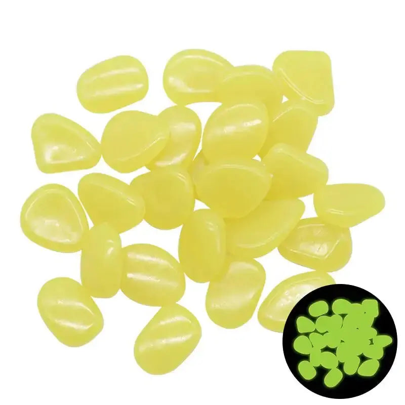 Glow in the Dark Garden Pebbles GLR SHOPPING