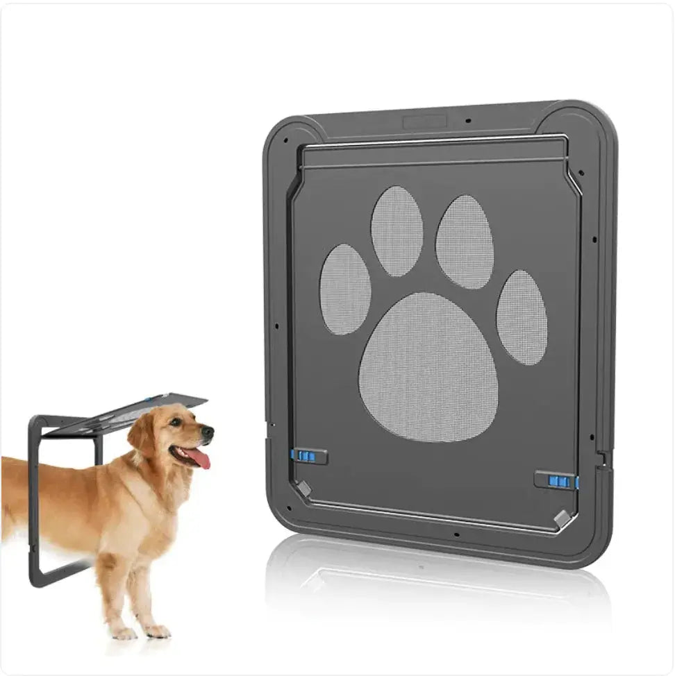 Paw Print Anti-Bite Screen Door GLR SHOPPING