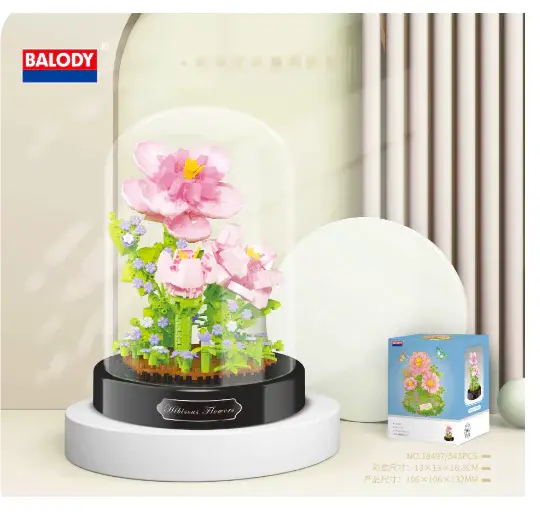 Bee Butterfly Flower Bonsai Block (Single) GLR SHOPPING