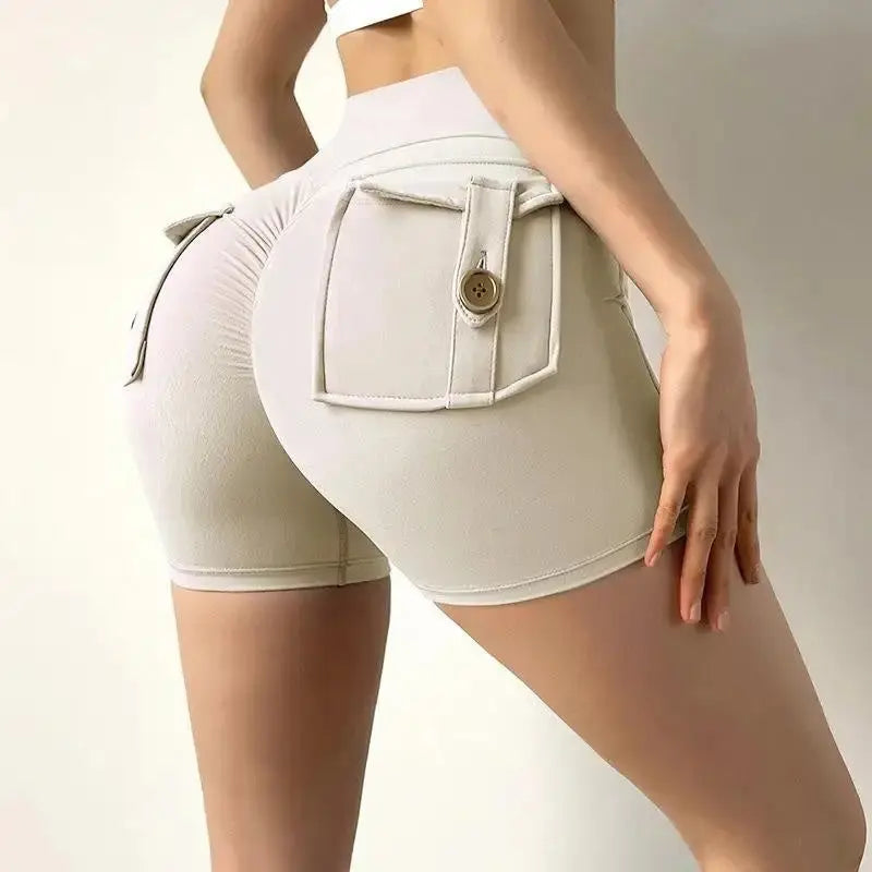 Gym Shorts Waist With Pockets GLR SHOPPING