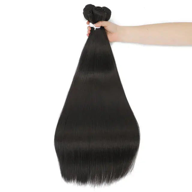Straight Fake Fibers Hairs GLR SHOPPING