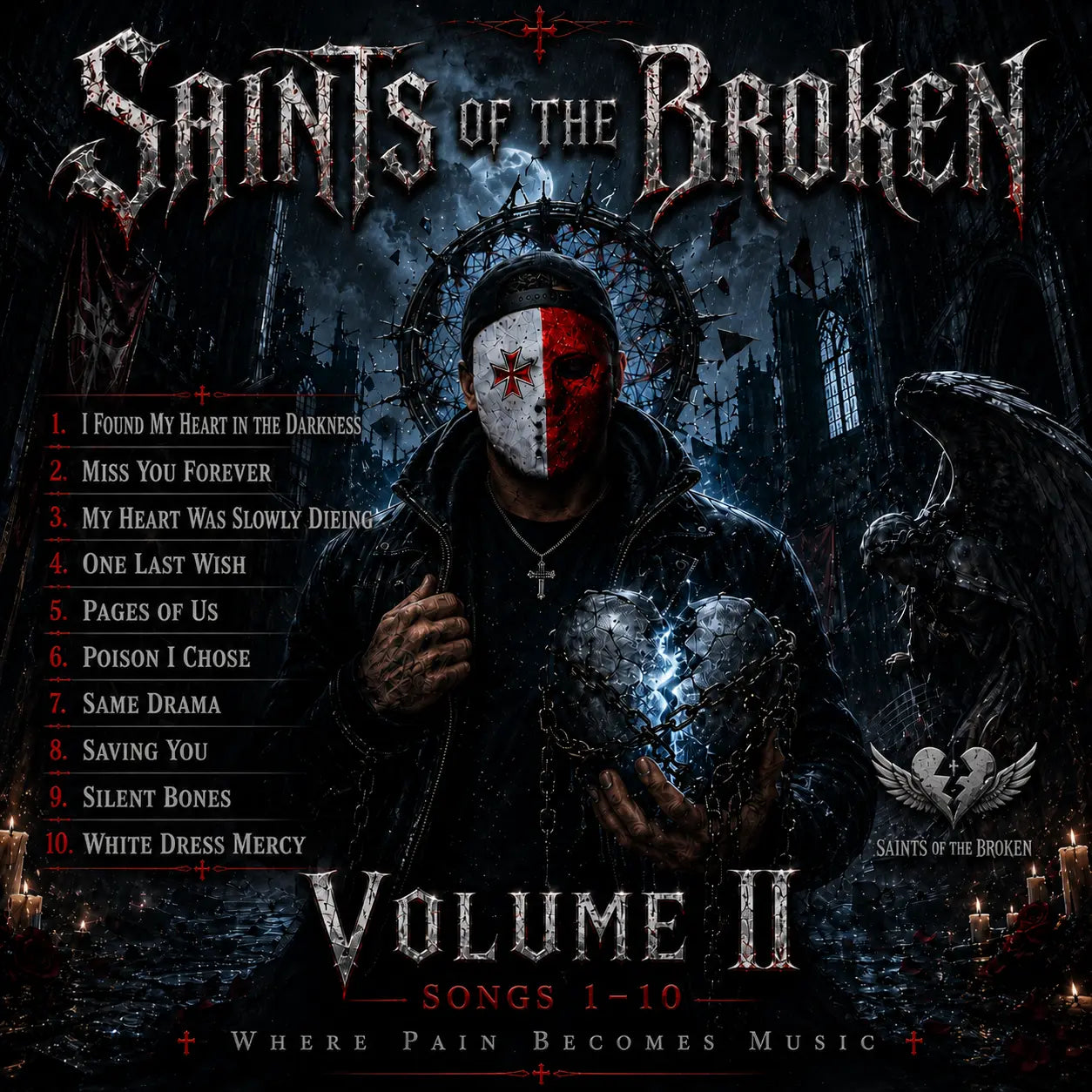 Saints of the Broken “Broken Family” Full Design Gothic Hoodie GLR SHOPPING