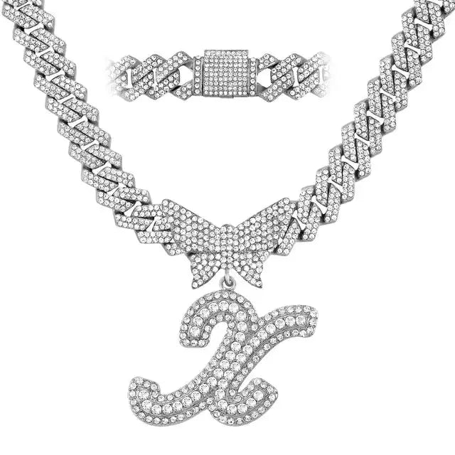 Crystal Butterfly Necklace GLR SHOPPING