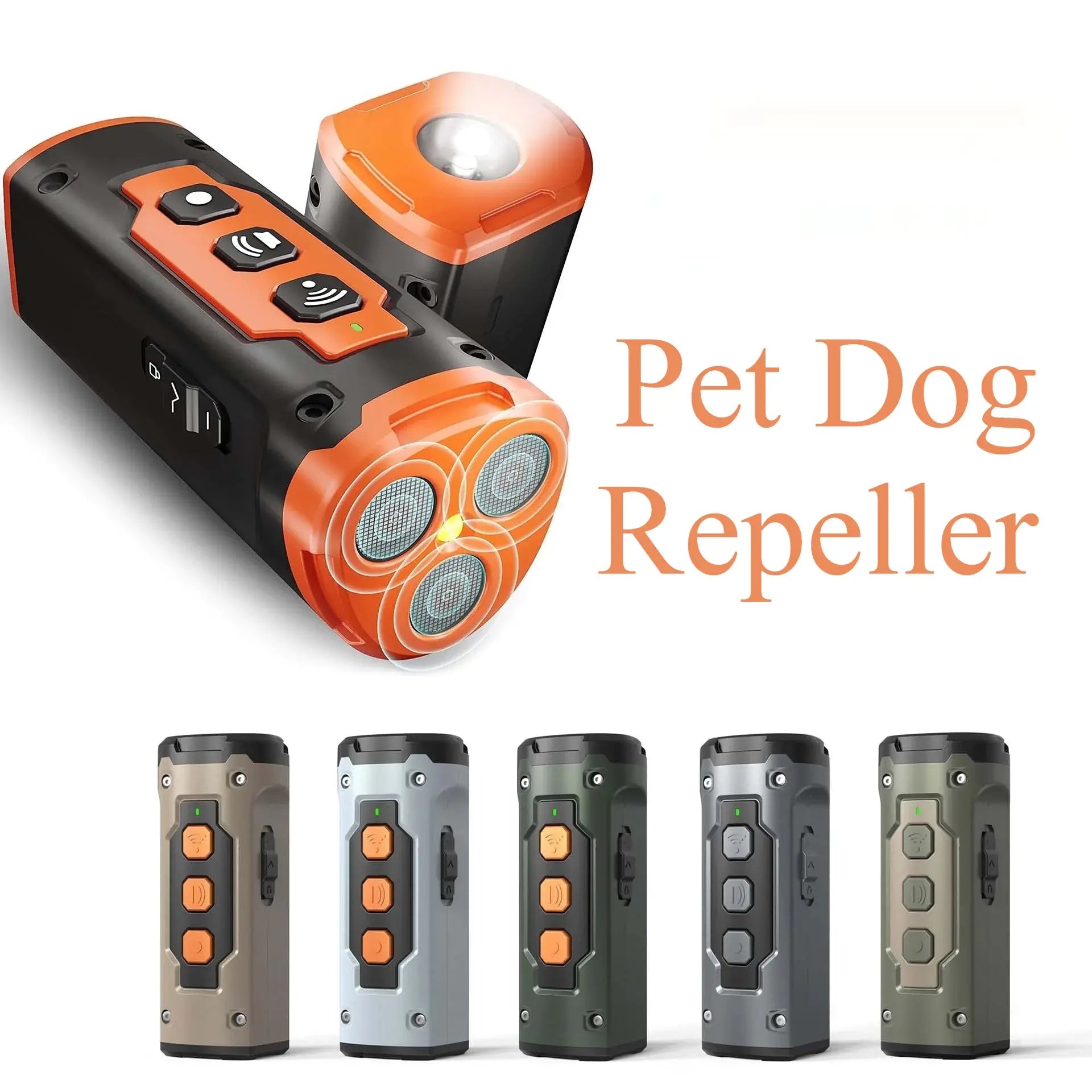 SilentGuard Ultrasonic Bark Deterrent Torch GLR SHOPPING