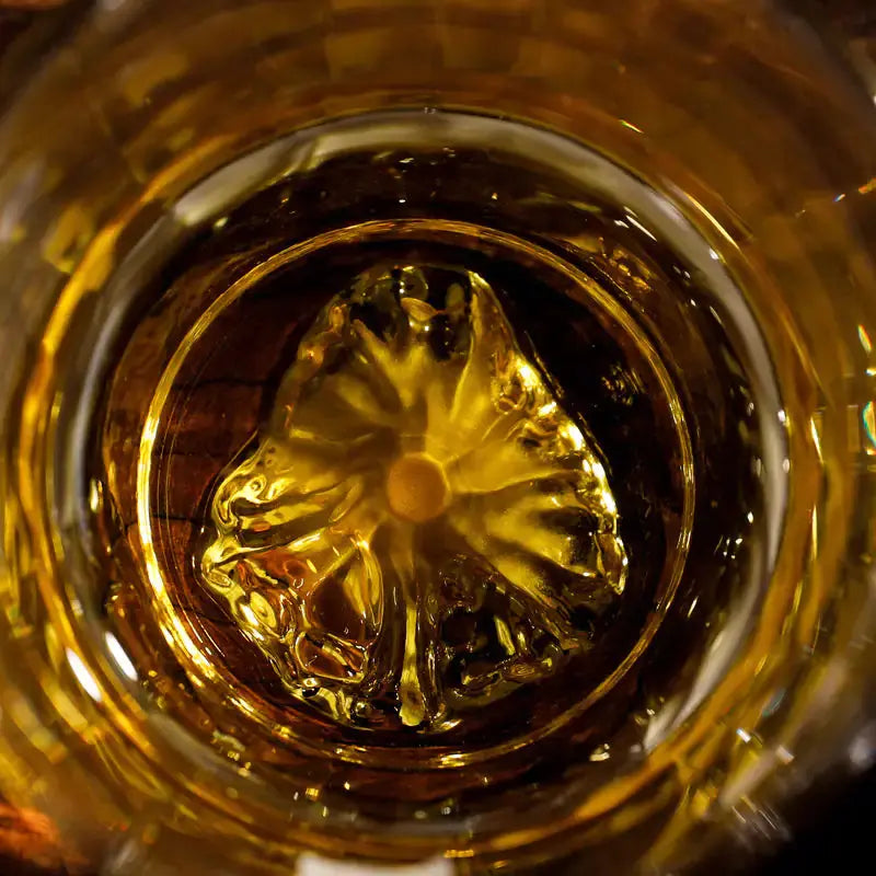 Japanese Mount Fuji Style Whiskey Glass GLR SHOPPING
