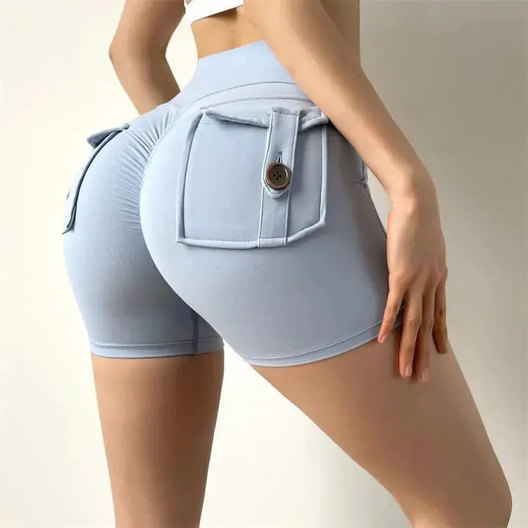 Gym Shorts Waist With Pockets GLR SHOPPING
