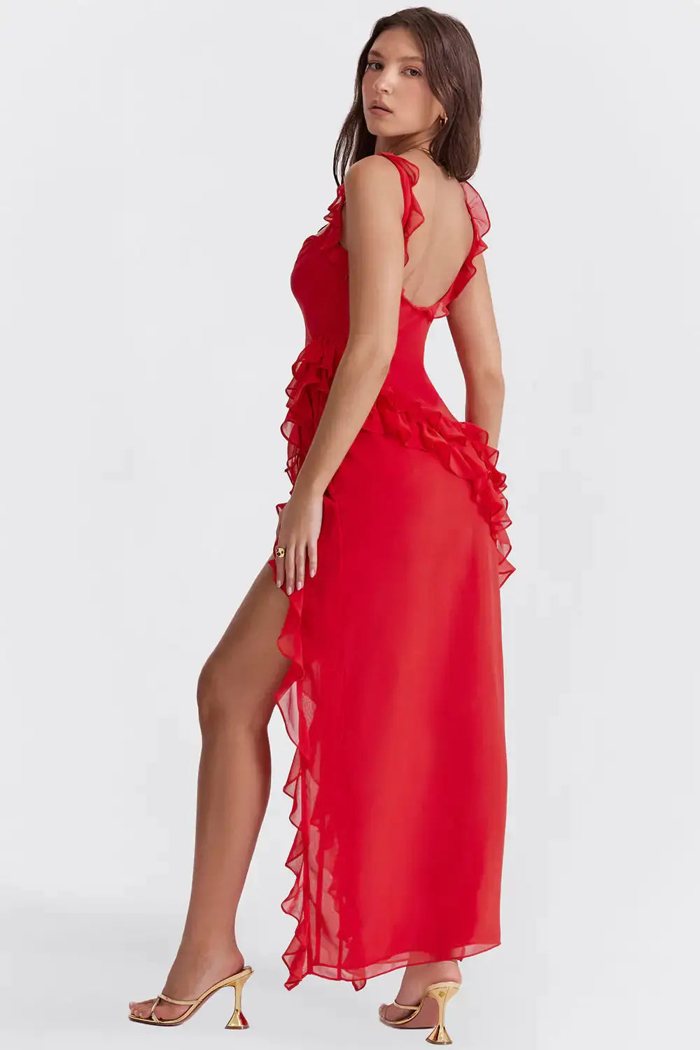 Osveci Ruffle Dress GLR SHOPPING