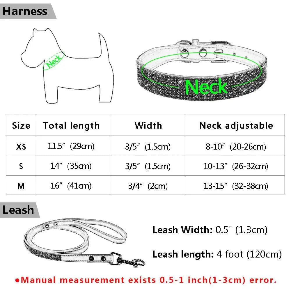 Pet Collar Leash Set GLR SHOPPING