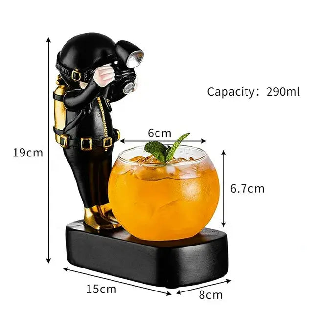 Astronaut Cocktail Glass GLR SHOPPING
