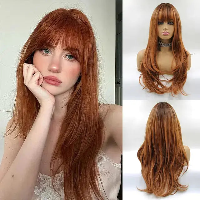Long Natural Hair Wigs GLR SHOPPING