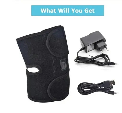 Knee Brace Support Wrap Massager Infrared Heating Hot Therapy GLR SHOPPING