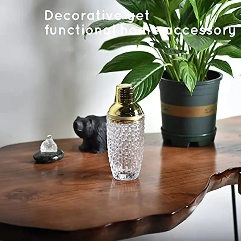 Glass Cocktail Shaker Kit GLR SHOPPING