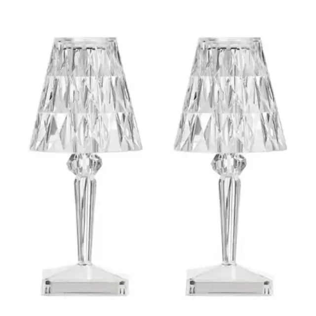 Diamond Table Lamp: USB Touch Sensor LED Night Light GLR SHOPPING
