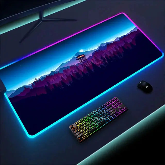 Luminous LED Lighting Mouse Pad GLR SHOPPING
