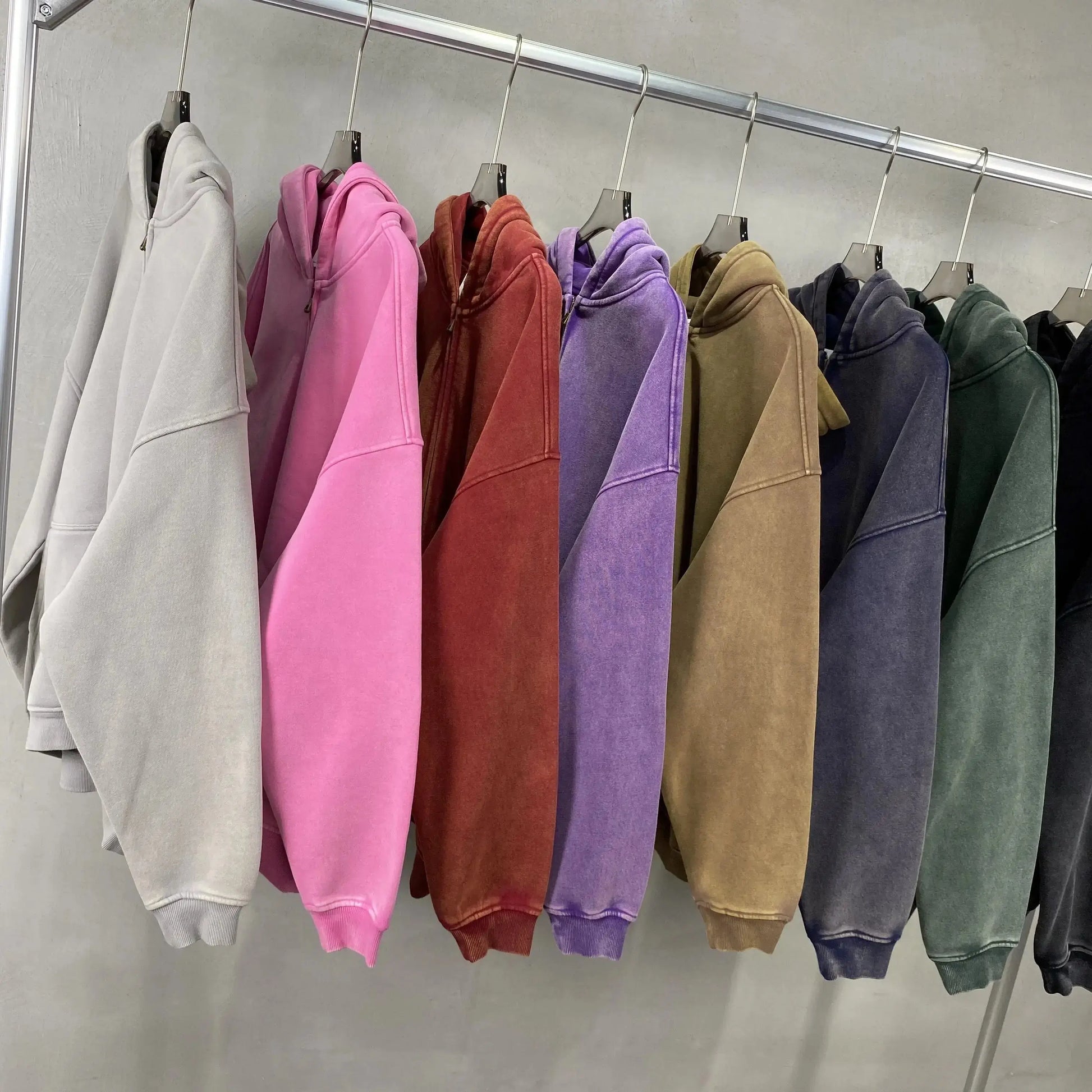 Fleece Zippered Batik Hoodies GLR SHOPPING