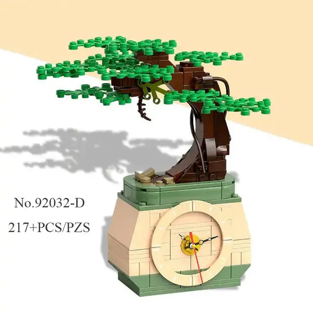 Bonsai Clock Building Blocks GLR SHOPPING