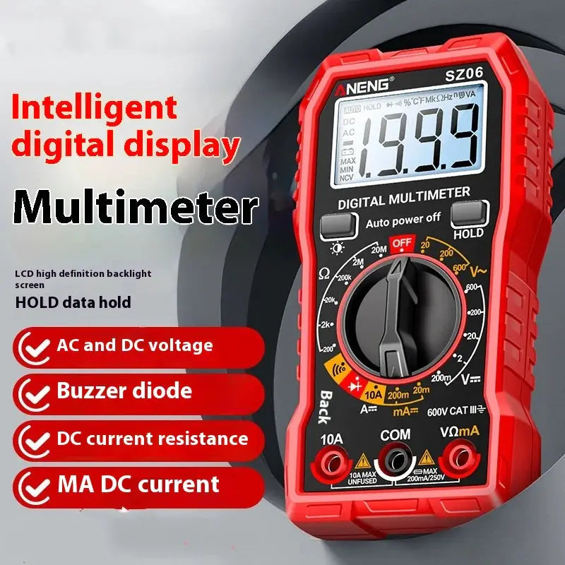 High-Precision Digital Multimeter GLR SHOPPING