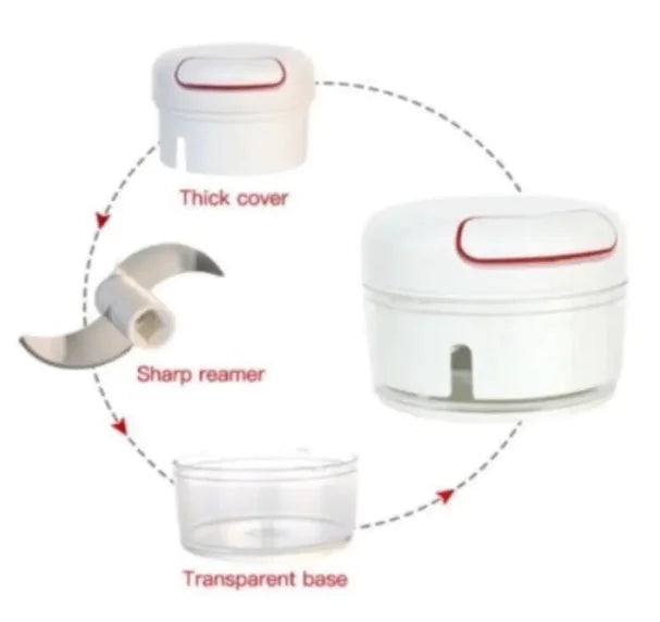 Mini Manual Seasoning Processor Shredder