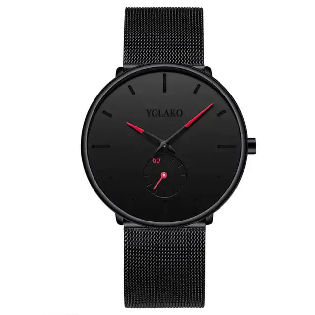 Stainless Mesh Band Watch - GLR SHOPPING