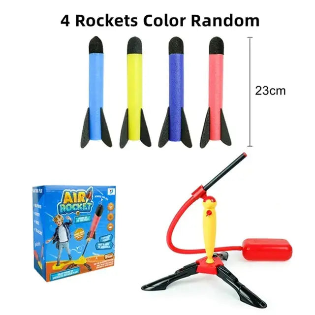 Children Outdoor Air Rocket Foot Launcher GLR SHOPPING