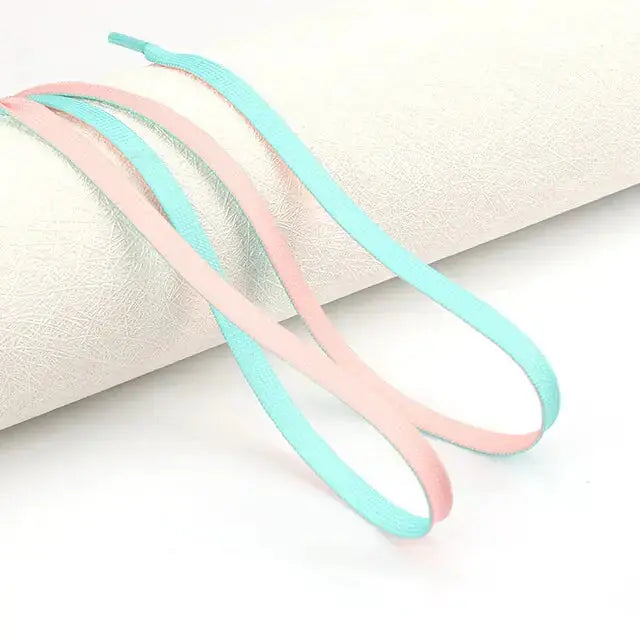 Duo-Tone Flat Shoe Laces GLR SHOPPING