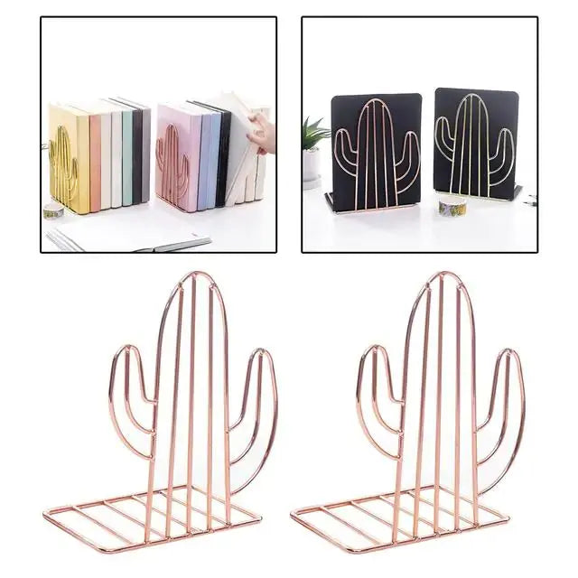 Cactus Bookshelf Holder GLR SHOPPING