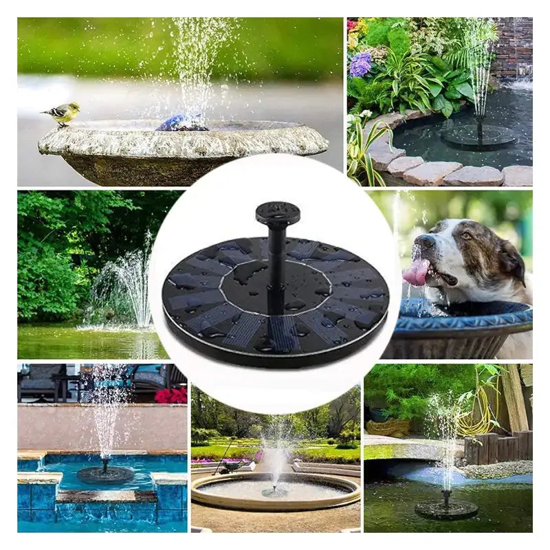 Solar Water Fountain GLR SHOPPING
