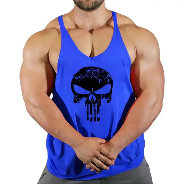 Bodybuilding Suspenders Shirt for Men - GLR SHOPPING