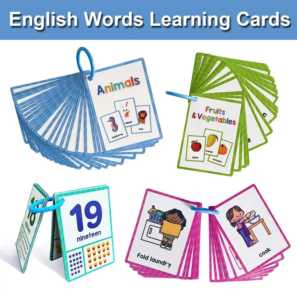 English Words Learning Flashcards GLR SHOPPING