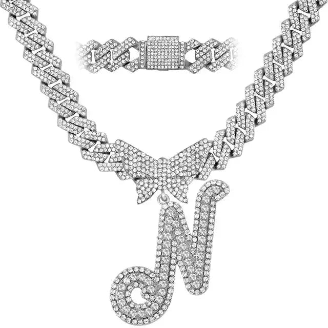 Crystal Butterfly Necklace GLR SHOPPING