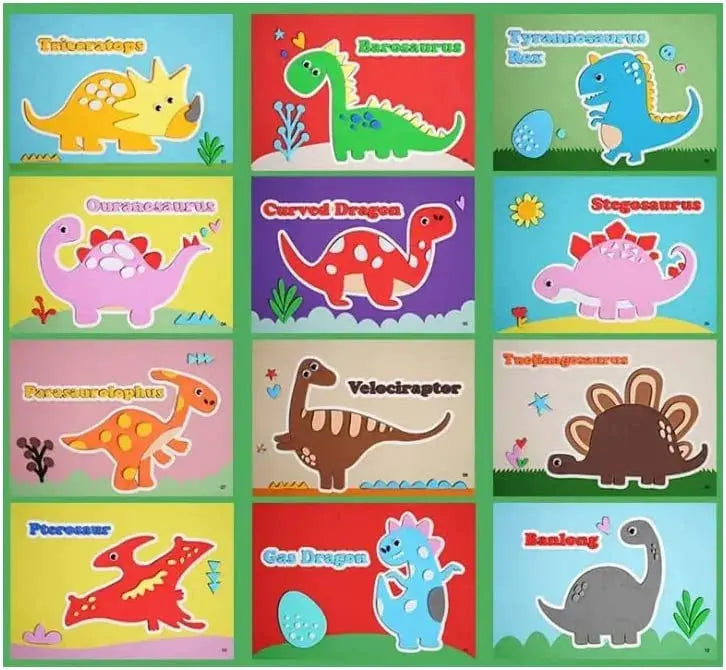 3D Sticker Puzzles (12 Sheets) GLR SHOPPING
