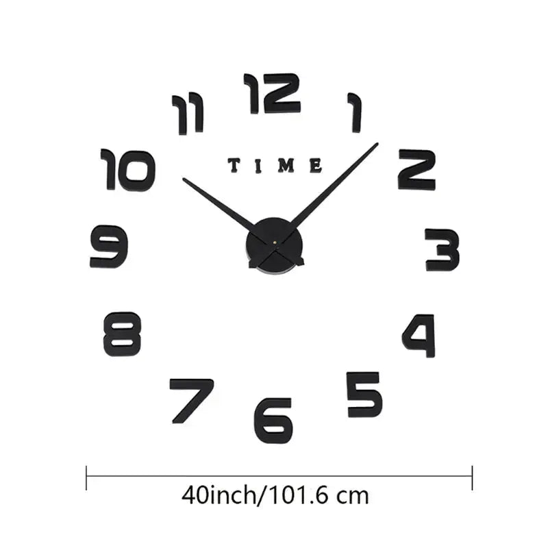 DIY wall clock kit GLR SHOPPING