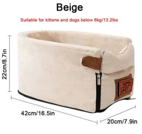 Portable Pet Dog Car Seat Central Control Nonslip Dog Carriers GLR SHOPPING