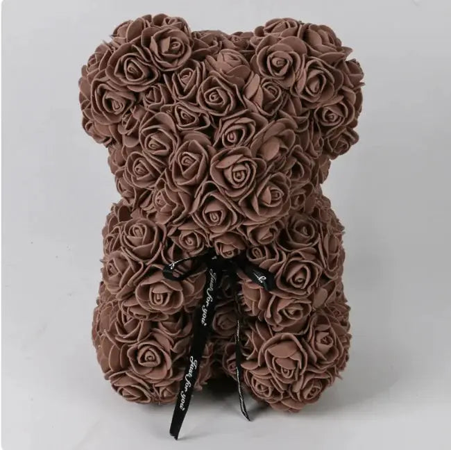 Rose Bear Teddy - Valentine's Day PE Foam Rose Bear GLR SHOPPING