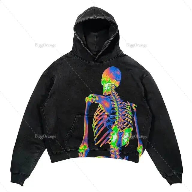 Punk Wind Ninja Printed Hoodies GLR SHOPPING